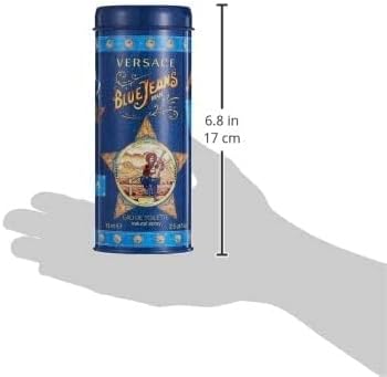 Versace Blue Jeans Eau De Toilette for Men, 75 ml (Pack of 1)