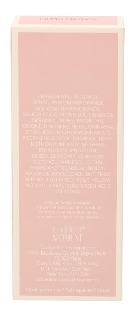 Calvin Klein Eternity Moment Eau de Parfum Spray for Women