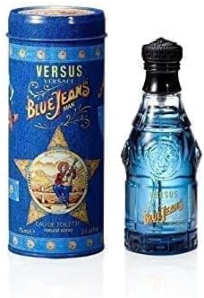 Versace Blue Jeans Eau De Toilette for Men, 75 ml (Pack of 1)