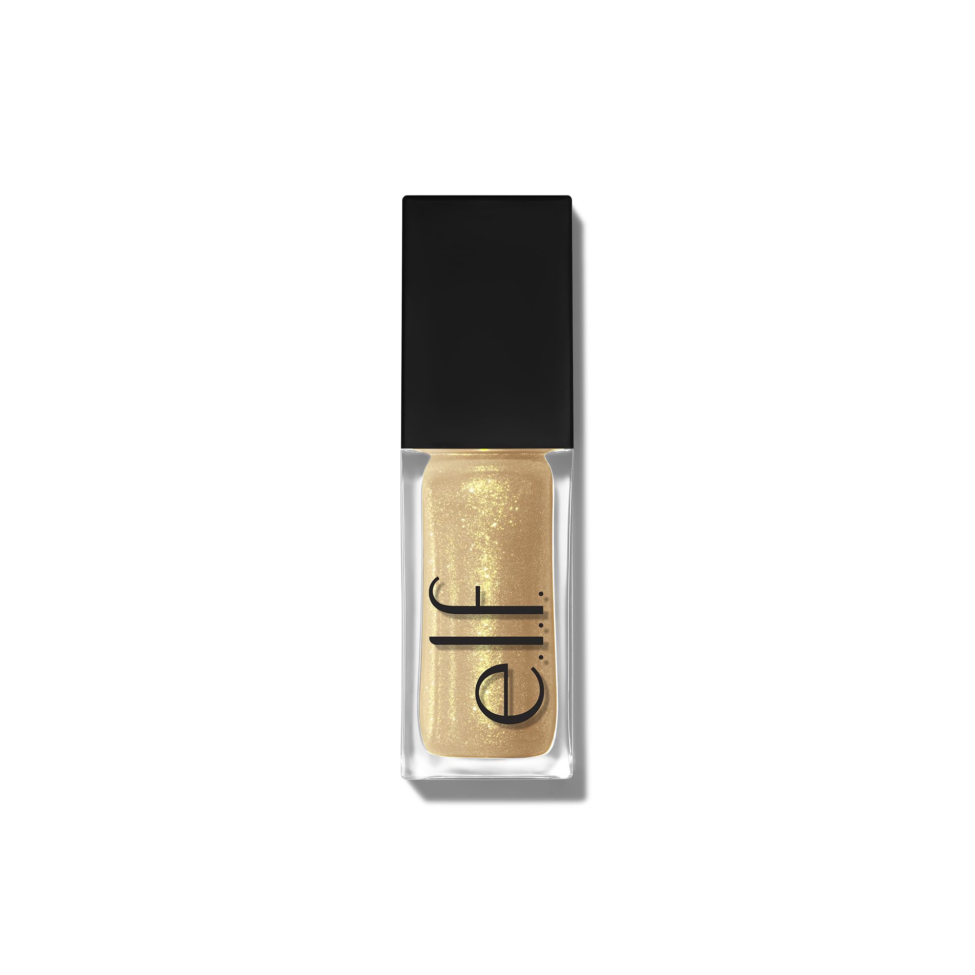 e.l.f. Glow Reviver Lip Oil, Nourishing and Hydrating with High-Shine Glimmer Finish & Sheer Wash of colour, Minty Scent, Non-Sticky, Vegan & Cruelty-free, Super-neutral