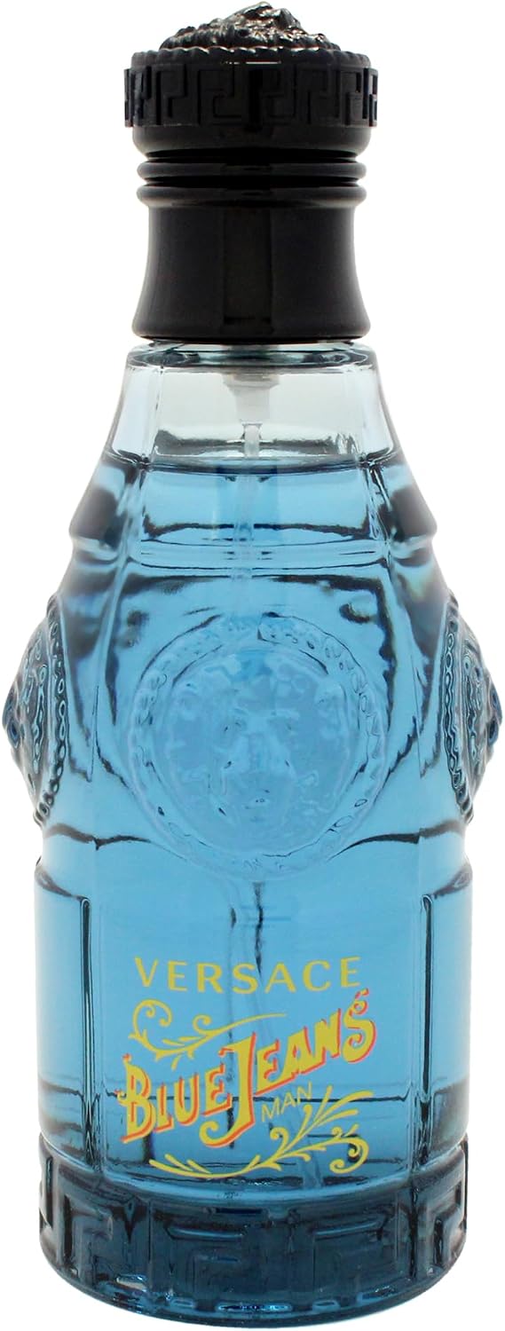 Versace Blue Jeans Eau De Toilette for Men, 75 ml (Pack of 1)