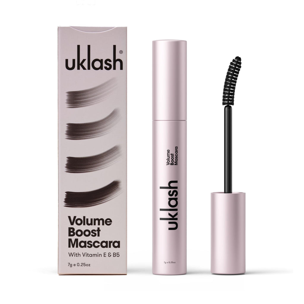 UKLASH Lengthening Mascara (Mascara) - Black, Extra-Black Pigmented, Water-Resistant, Vegan-Friendly, Paraben-Free, Cruelty-Free, Lengthening Formula with Double-Sided Silicone Wand