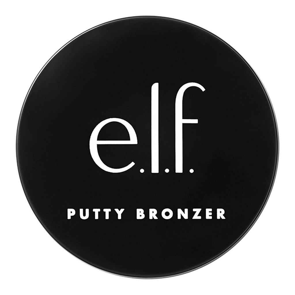 e.l.f. Putty Bronzer, Creamy & Highly Pigmented Formula, Creates a Long-Lasting Bronzed Glow, Infused with Argan Oil & Vitamin E, Sun Kissed, 0.35 Oz (10g)