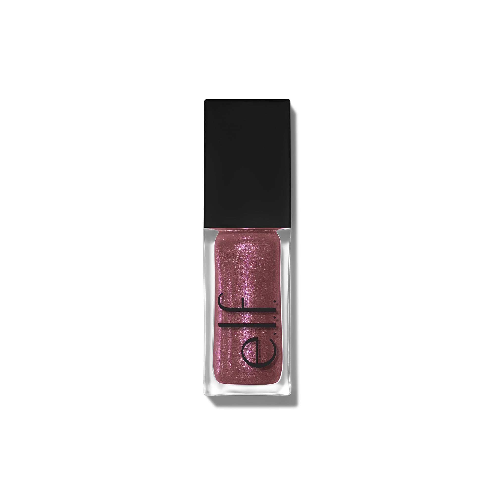 e.l.f. Glow Reviver Lip Oil, Nourishing and Hydrating with High-Shine Glimmer Finish & Sheer Wash of colour, Minty Scent, Non-Sticky, Vegan & Cruelty-free, Super-neutral