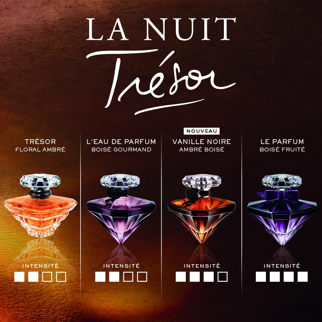 Lancôme Trésor Eau de Parfum, Elegant & Romantic Women’s Floral Ambery Fragrance with Rose, Lilac, Peach & Apricot Blossom Notes, Long-Lasting Delicate & Light Fragrance, (Full Size or Gift)