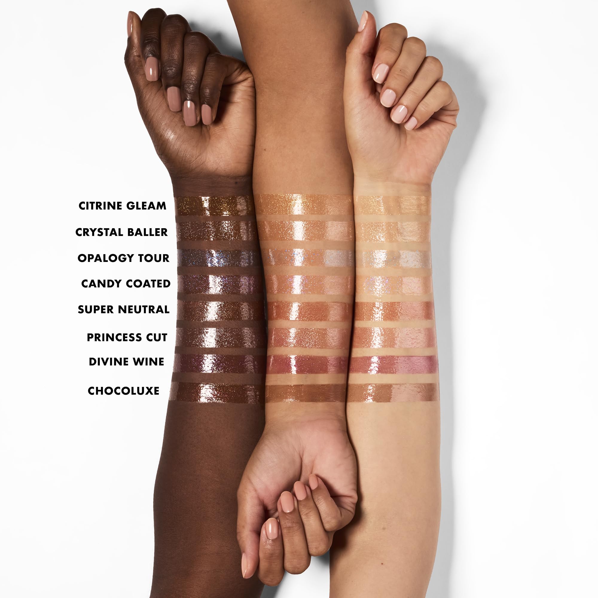 e.l.f. Glow Reviver Lip Oil, Nourishing and Hydrating with High-Shine Glimmer Finish & Sheer Wash of colour, Minty Scent, Non-Sticky, Vegan & Cruelty-free, Super-neutral