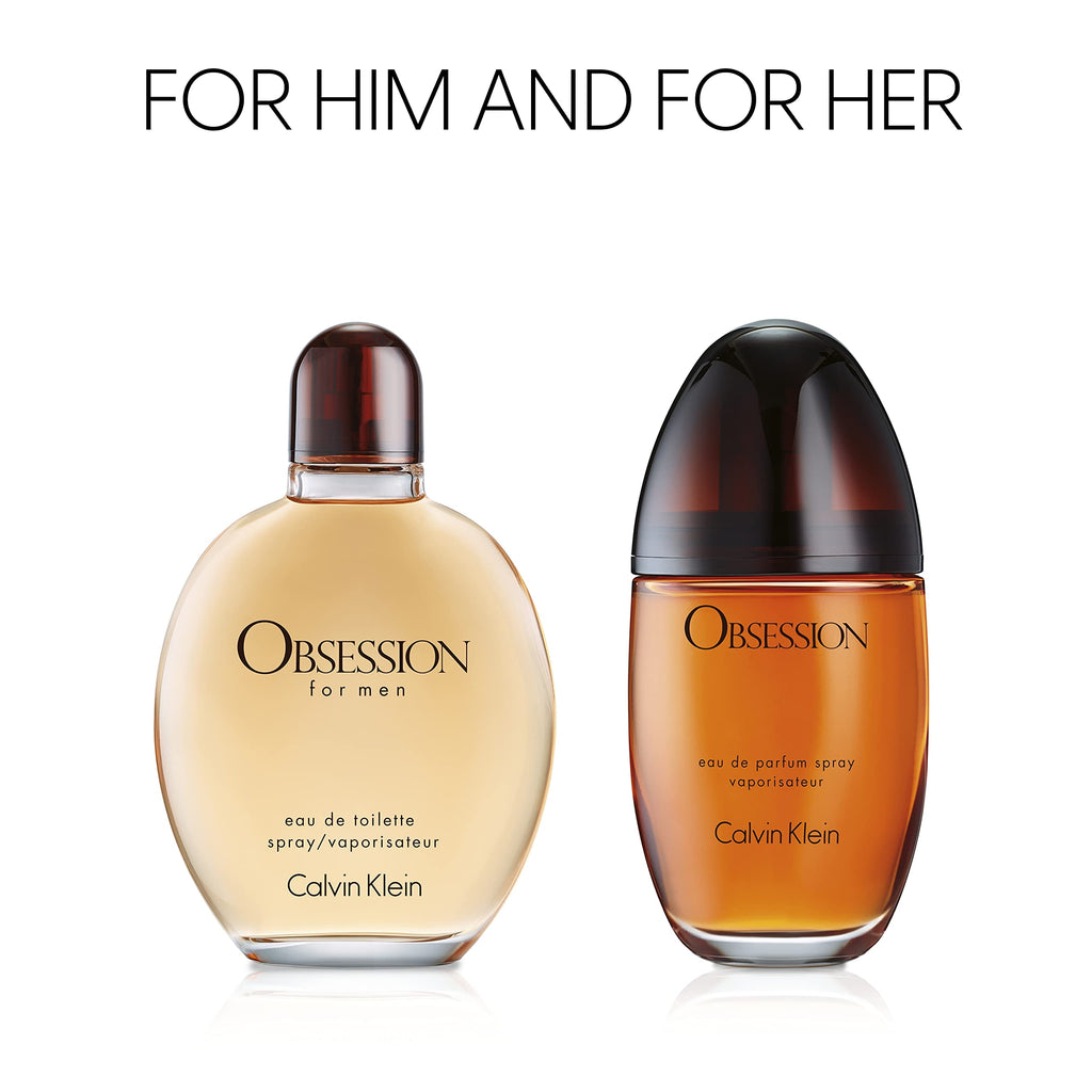 Calvin Klein Obsession for Her, Eau de Parfum, Fresh Bergamot accord With Notes of Mandarin, Lavender and Sage, Medium Longevity, 30ml
