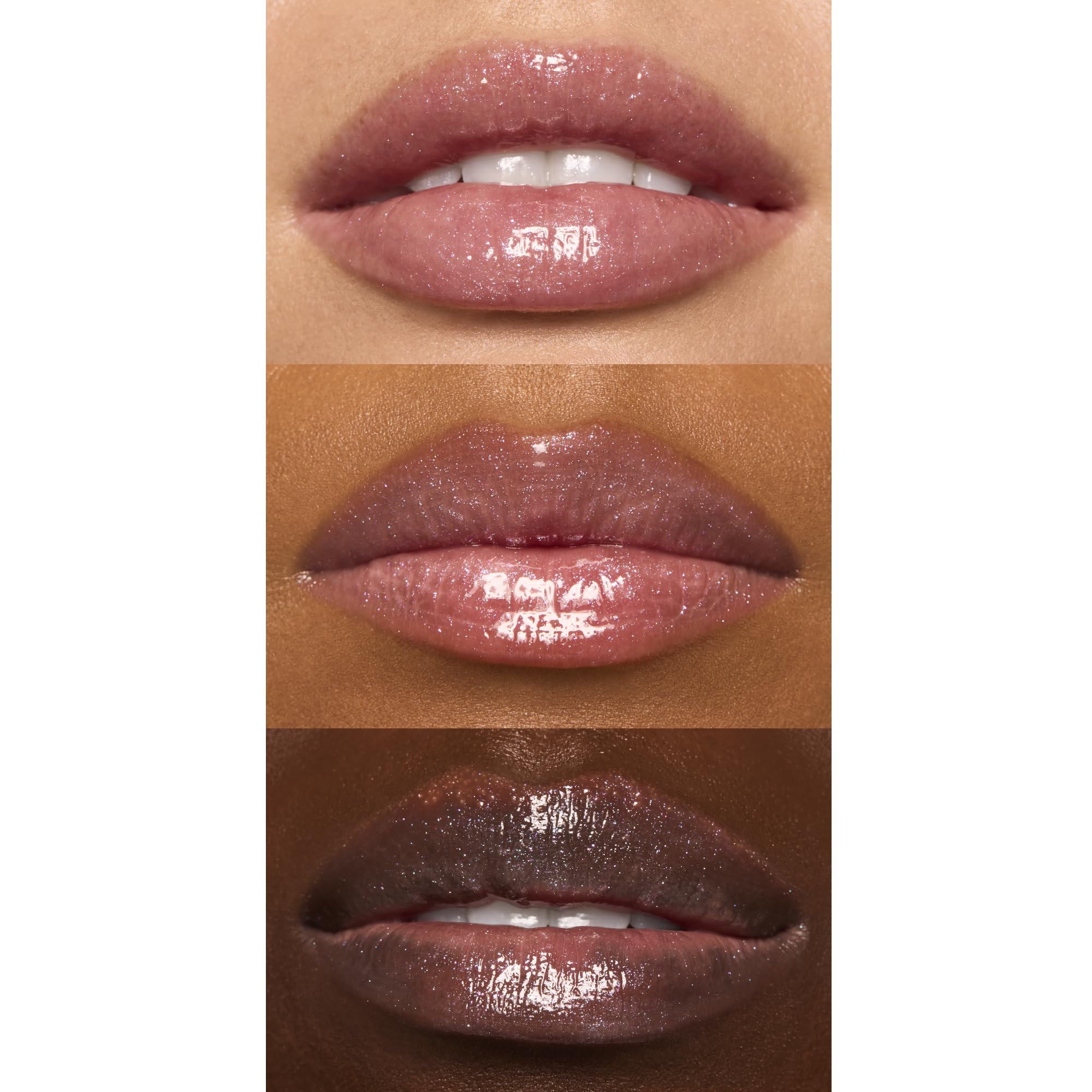 e.l.f. Glow Reviver Lip Oil, Nourishing and Hydrating with High-Shine Glimmer Finish & Sheer Wash of colour, Minty Scent, Non-Sticky, Vegan & Cruelty-free, Super-neutral