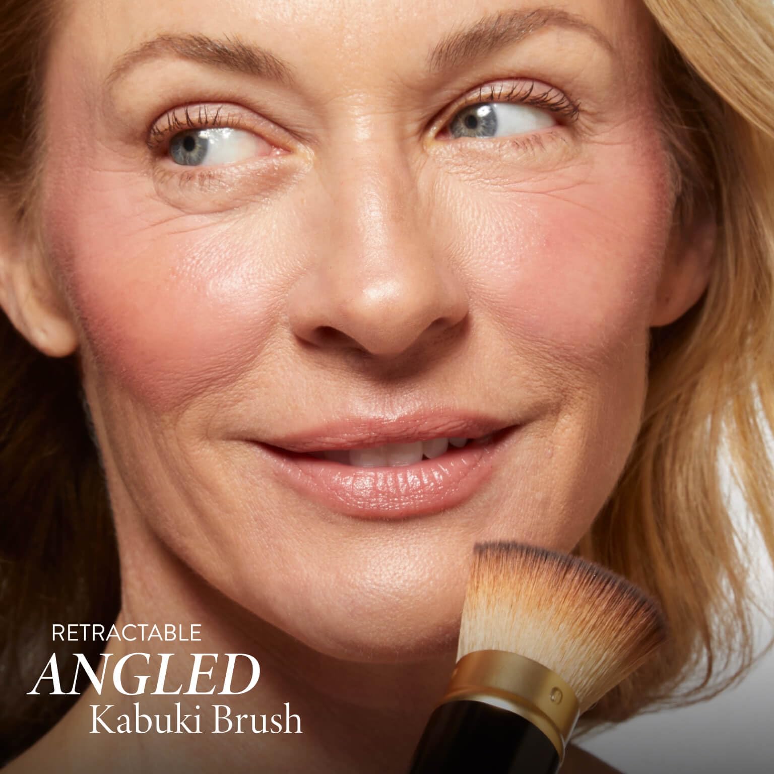 LAURA GELLER NEW YORK Baked Starter Kit - Best of the Best Full Face Palette + Baked Balance-n-Brighten Powder Foundation + Retractable Angled Kabuki Brush Set (02 Fair)