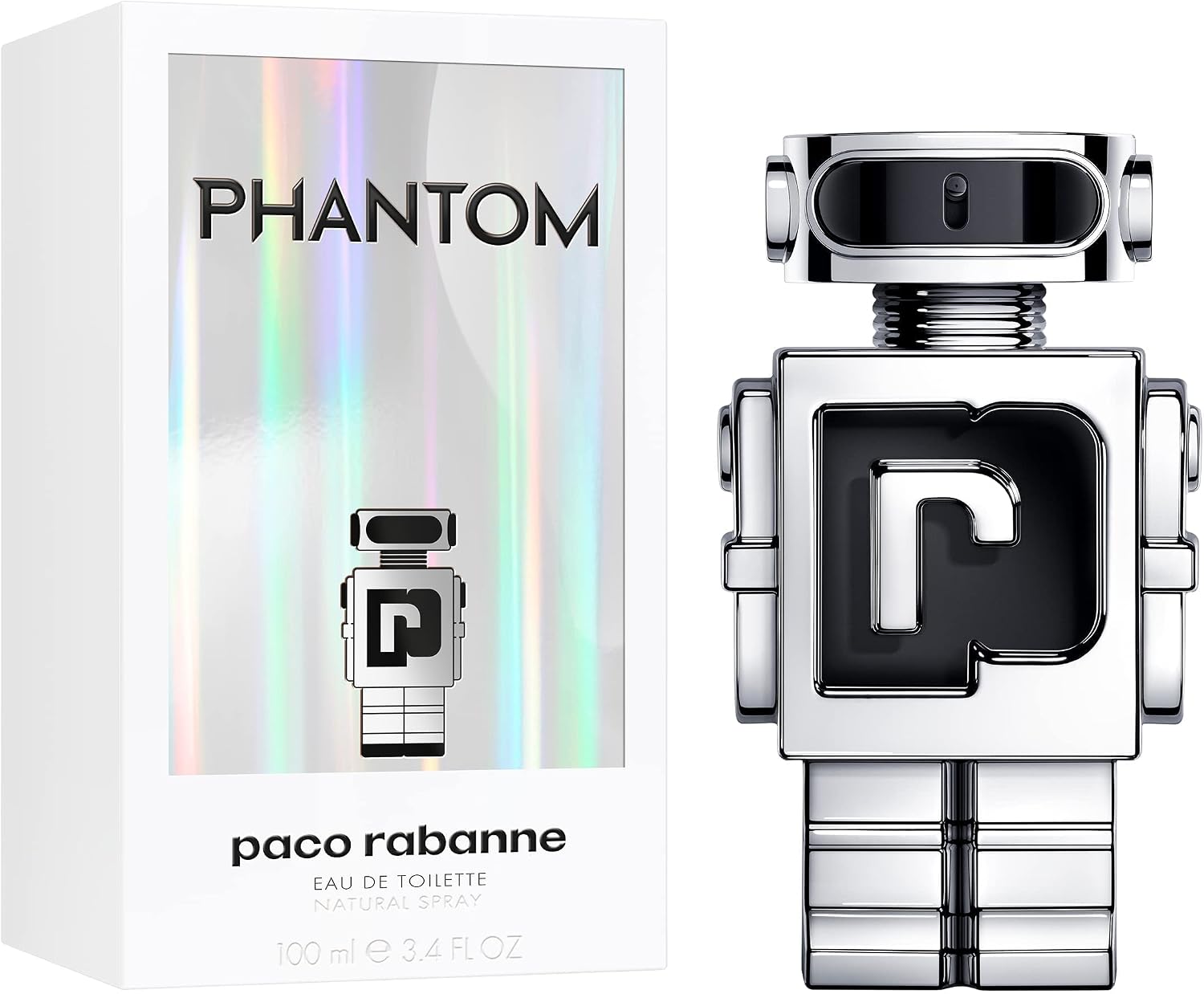 Phantom by Paco Rabanne for Men - EDT Spray, 100ML