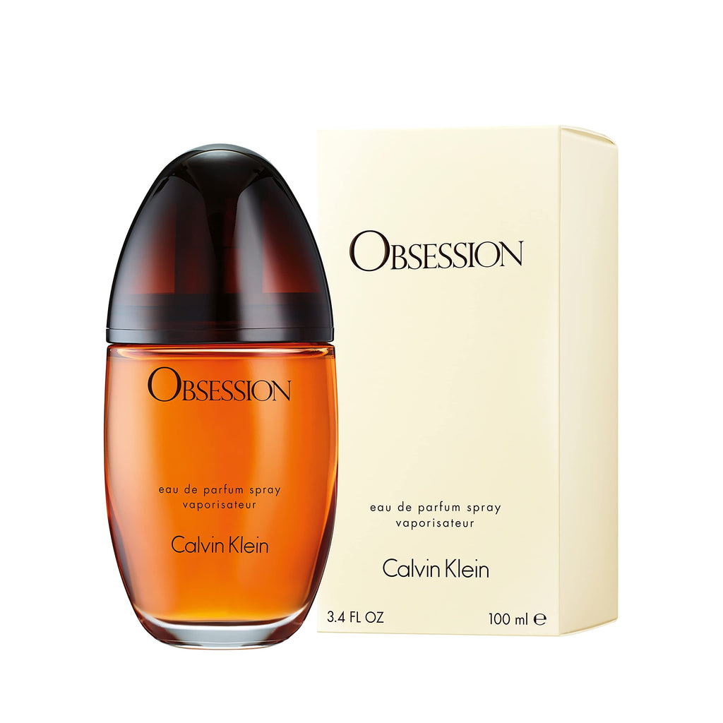 Calvin Klein Obsession for Her, Eau de Parfum, Fresh Bergamot accord With Notes of Mandarin, Lavender and Sage, Medium Longevity, 30ml