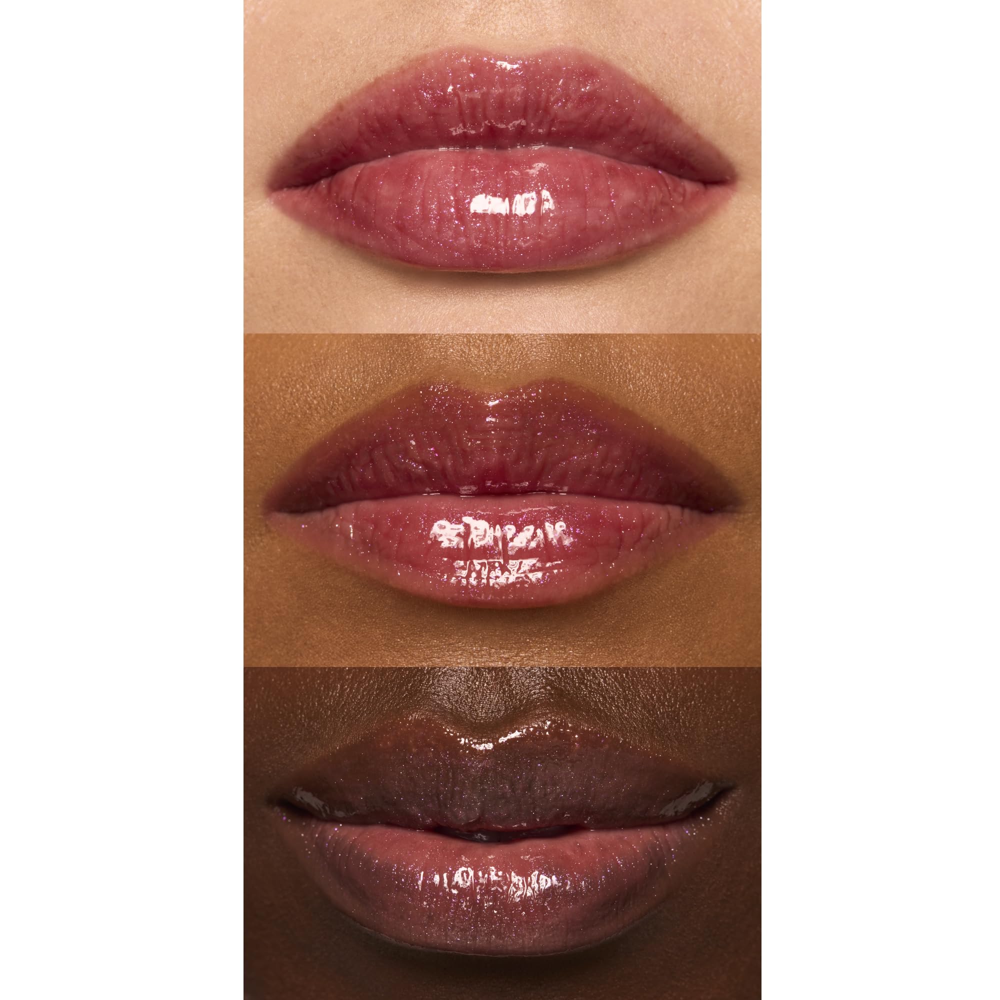 e.l.f. Glow Reviver Lip Oil, Nourishing and Hydrating with High-Shine Glimmer Finish & Sheer Wash of colour, Minty Scent, Non-Sticky, Vegan & Cruelty-free, Super-neutral