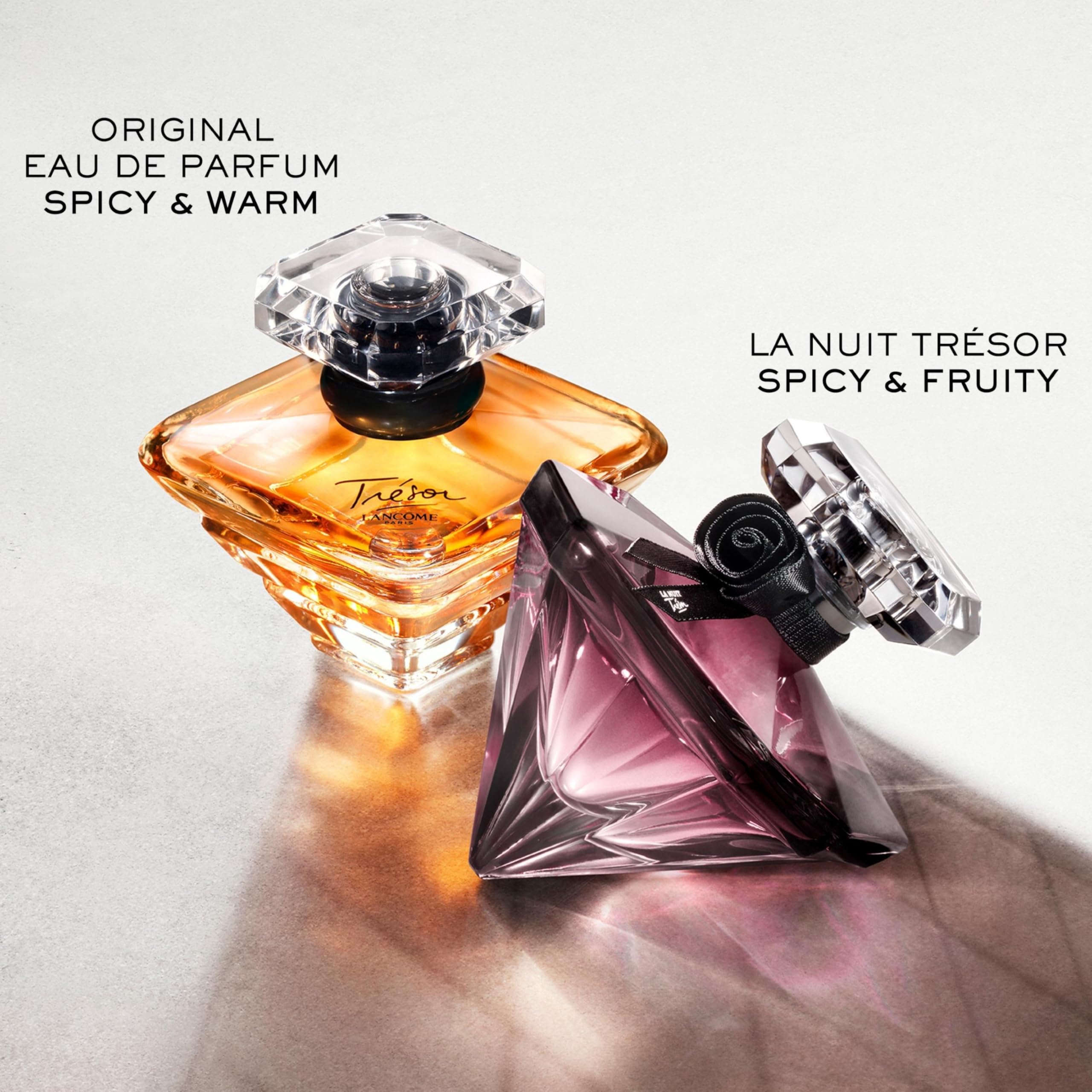 Lancôme Trésor Eau de Parfum, Elegant & Romantic Women’s Floral Ambery Fragrance with Rose, Lilac, Peach & Apricot Blossom Notes, Long-Lasting Delicate & Light Fragrance, (Full Size or Gift)