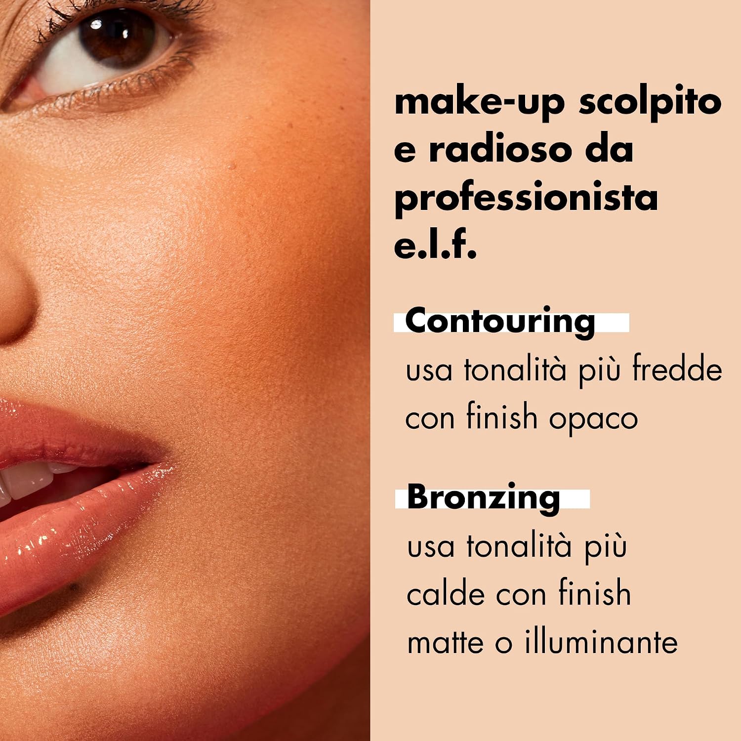 e.l.f. Primer-Infused Bronzer, Long-Lasting & Budge-Free Makeup, Lightweight & Buildable, Smooth & Easy Application, Vegan & Cruelty-Free, Sun-Soaked