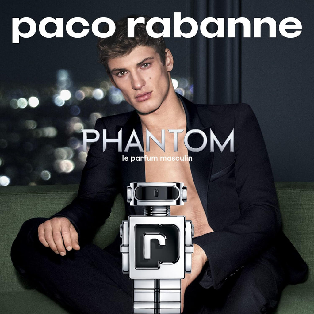 Phantom by Paco Rabanne for Men - EDT Spray, 100ML