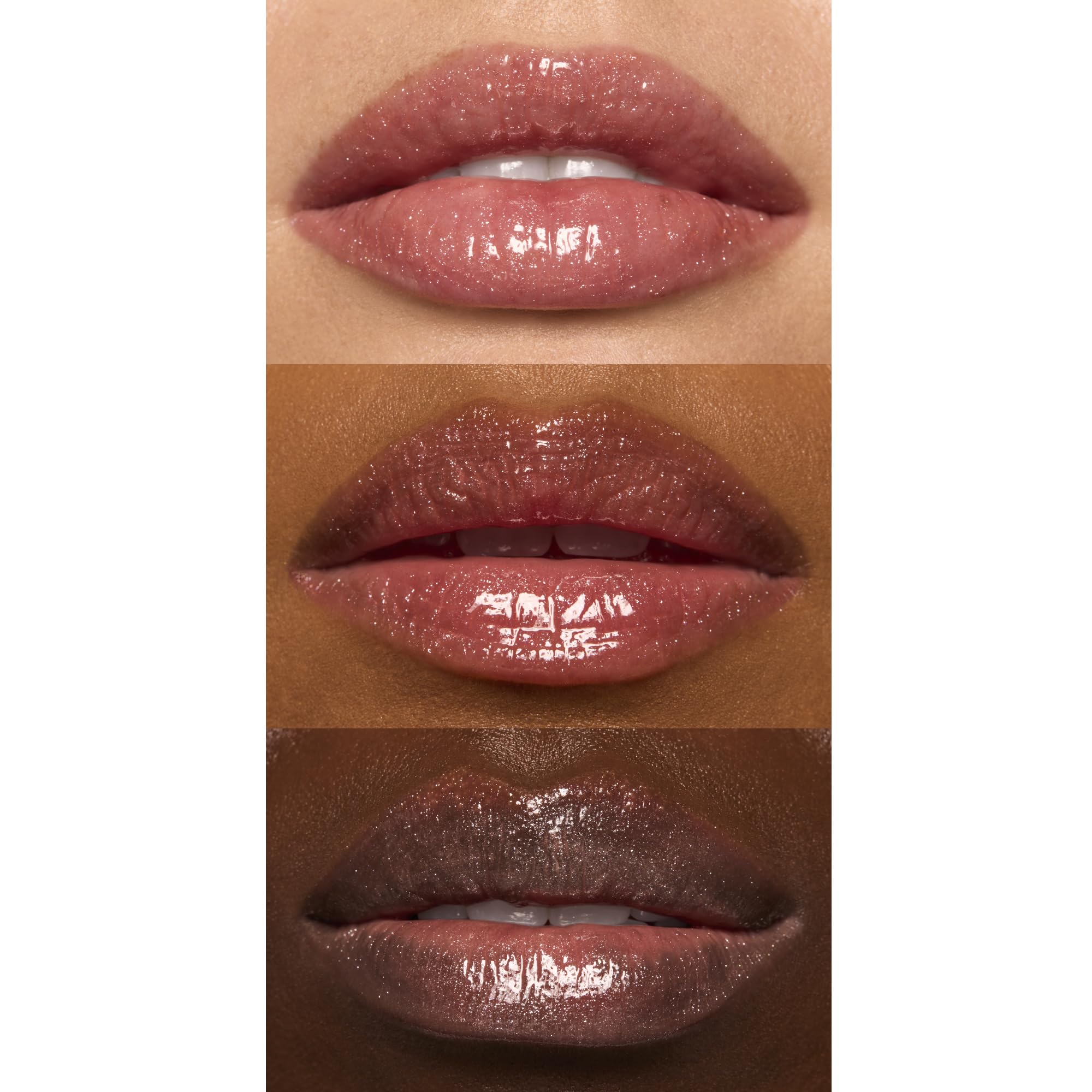 e.l.f. Glow Reviver Lip Oil, Nourishing and Hydrating with High-Shine Glimmer Finish & Sheer Wash of colour, Minty Scent, Non-Sticky, Vegan & Cruelty-free, Super-neutral