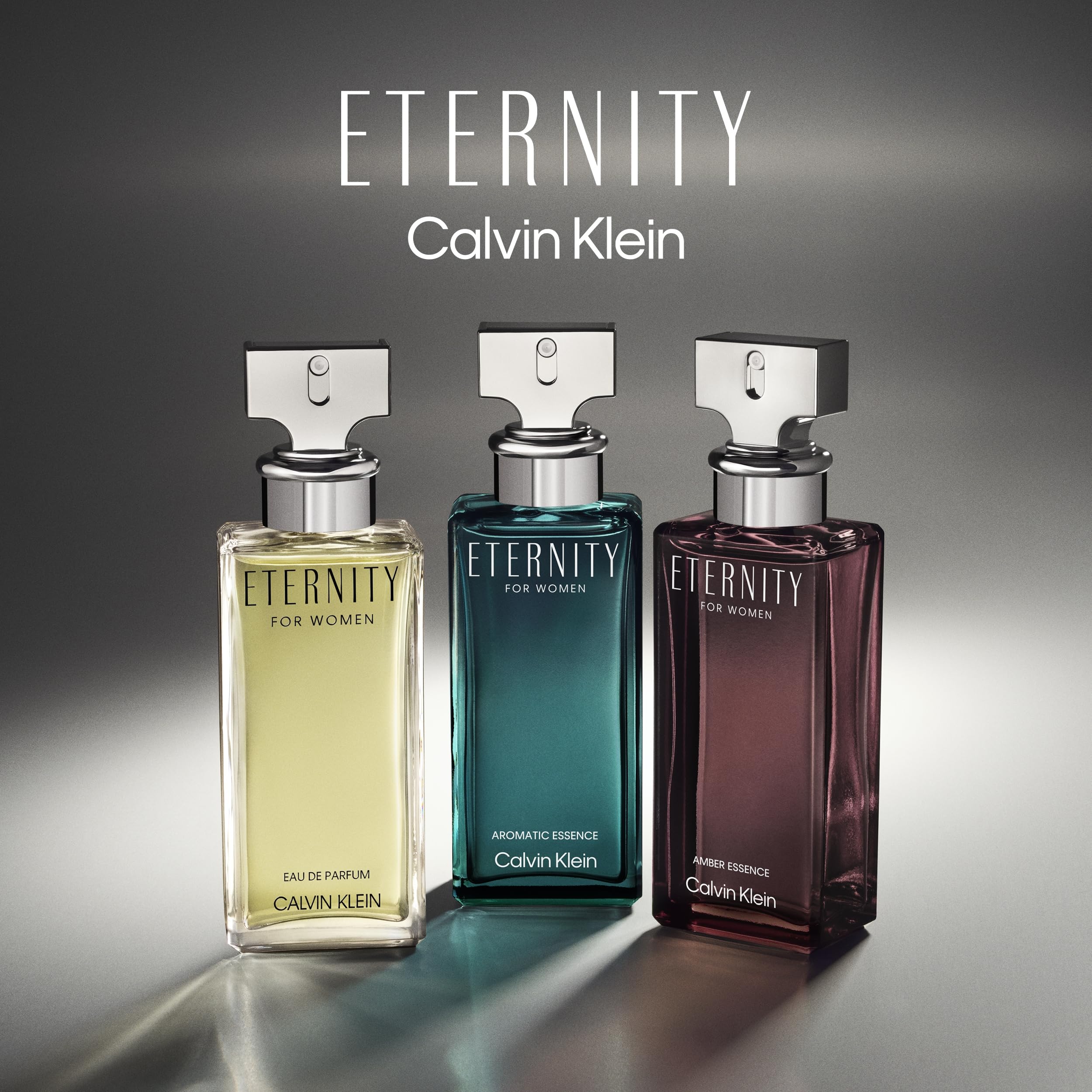 CALVIN KLEIN Eternity - Eau de Parfum for Women - Floral Fragrance with Notes of Bergamot, White Rose and Sandalwood - High Longevity