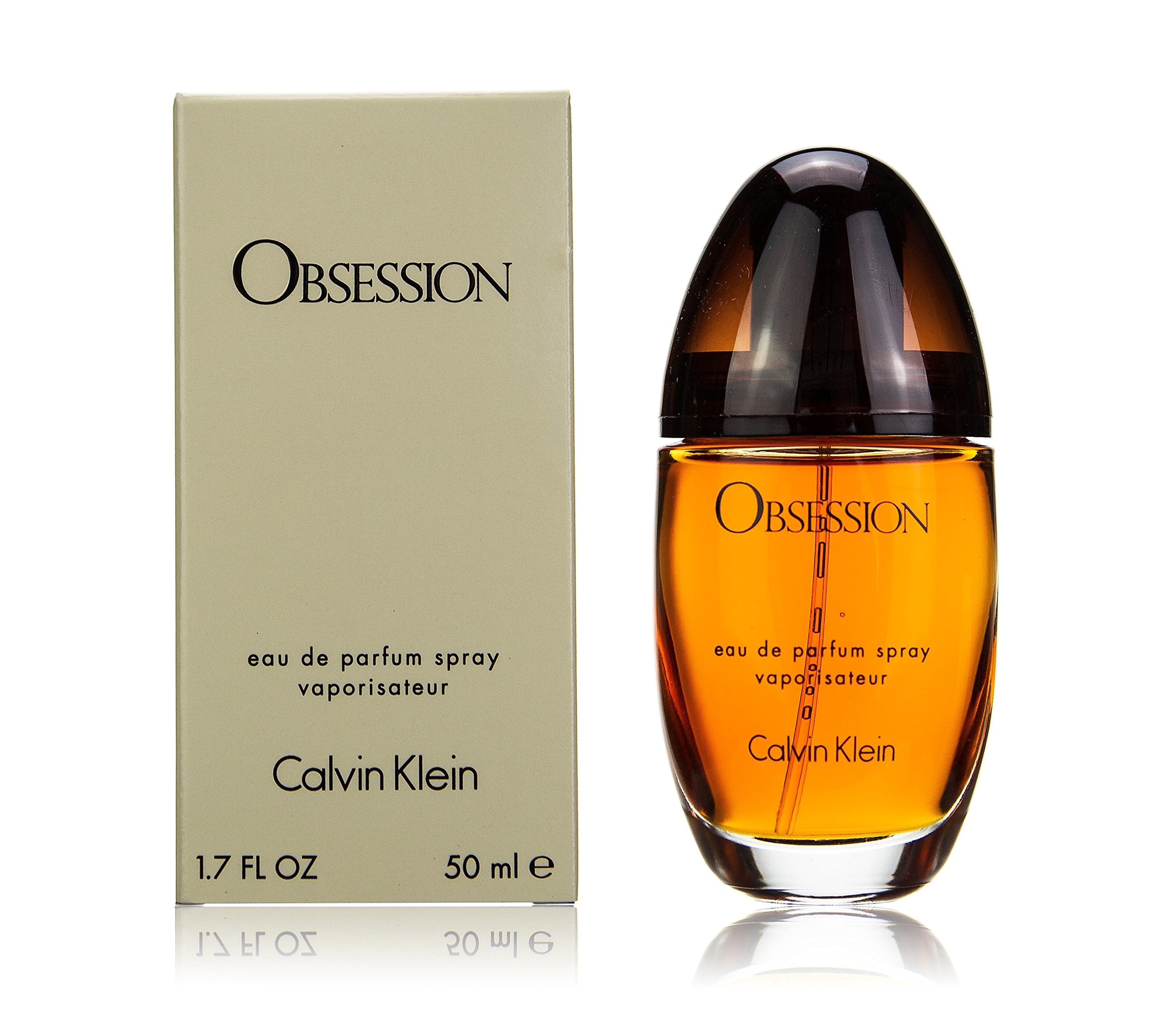 Calvin Klein Obsession for Her, Eau de Parfum, Fresh Bergamot accord With Notes of Mandarin, Lavender and Sage, Medium Longevity, 30ml