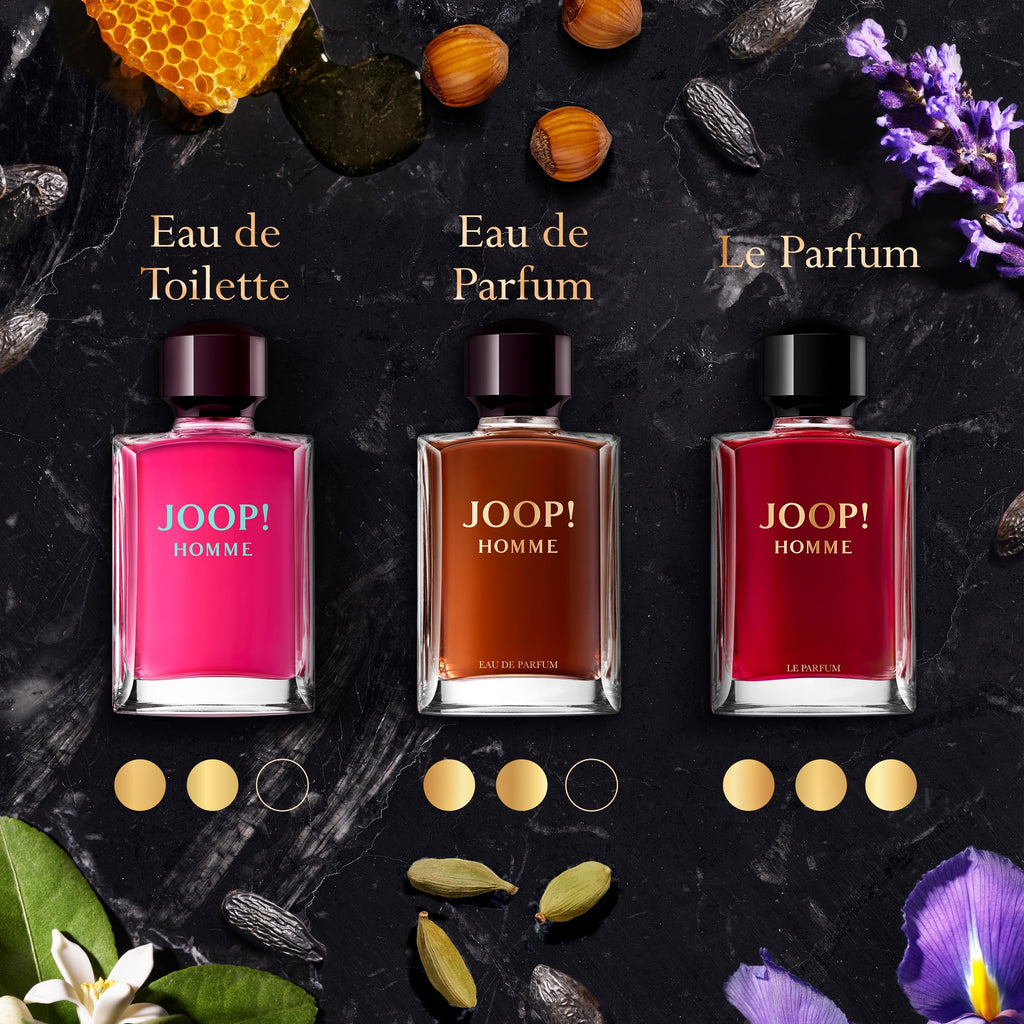 JOOP! Homme - Eau de Toilette for Men - Woody Fragrance with Notes of Orange Blossom, Tonka Bean Accord and Honey - Medium Longevity